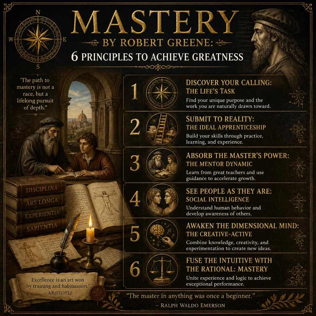 Mastery summary Infographics