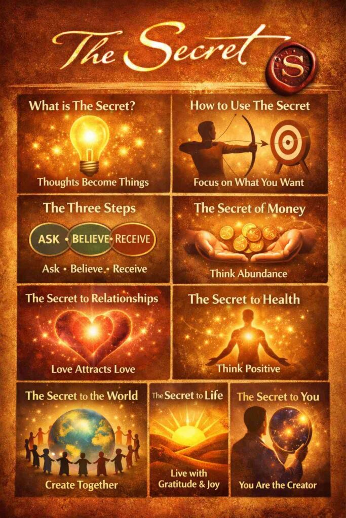 The secret summary Infographics